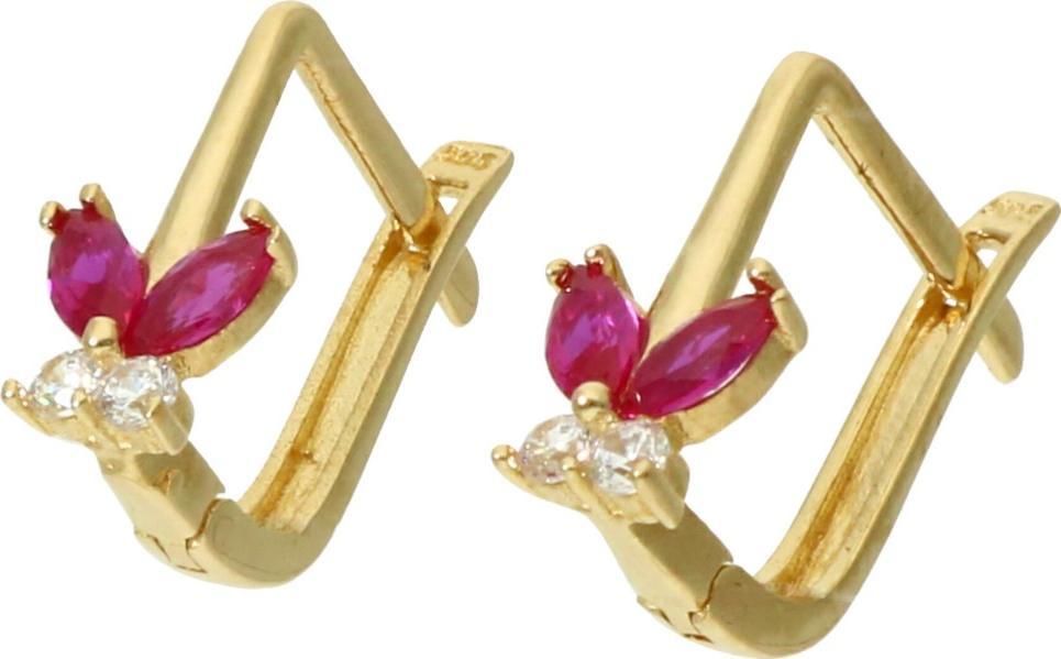 Rosanto Delikatne złote kolczyki 585 14k