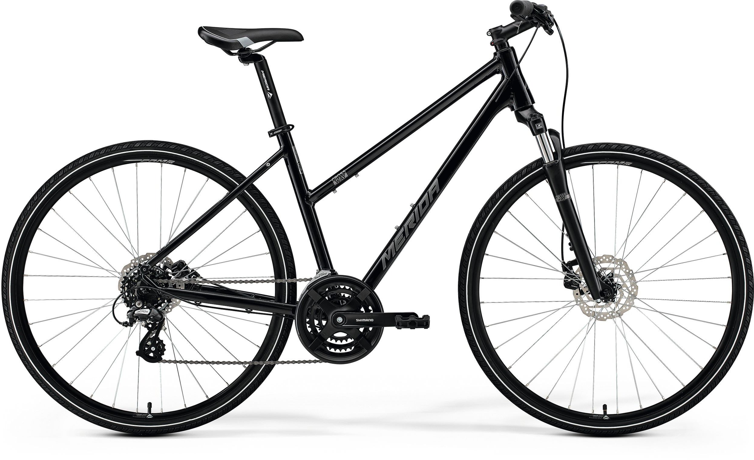 Merida CROSSWAY 10 Lady 28" 25' Wybierz rozmiar ramy: S, Wybierz kolor: BLACK (SILVER)