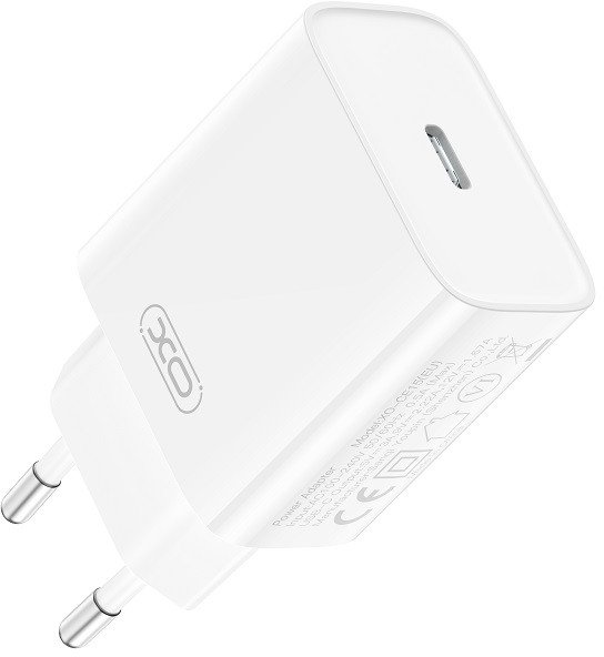 XO ładowarka sieciowa CE15 PD 20W USB-C BIAŁA