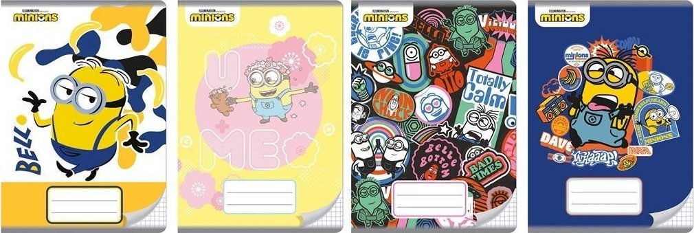 Zeszyt A5/32K kratka Minionki (10szt)