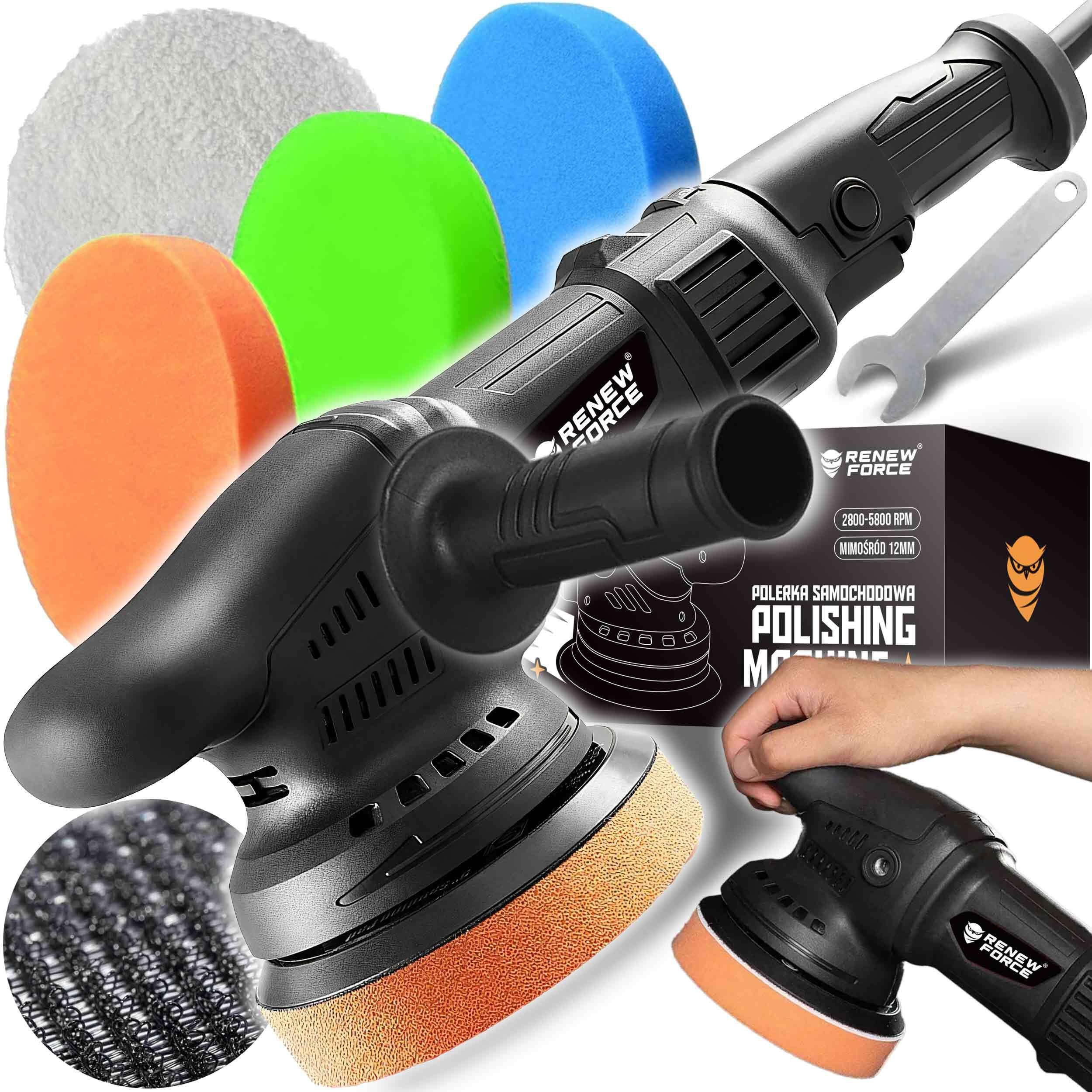 Polerka samochodowa Renew Force 7200 1300 W