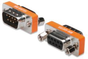 Digitus DB-9 - DB-9, Pomarańczowy (AK-610513-000-I)