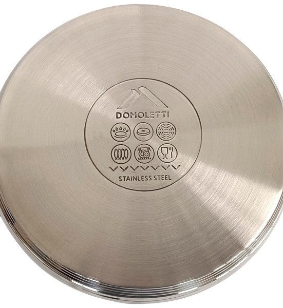 CASSEROLE WITH LID 24X13.5 6L DOMOLETTI