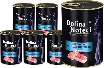 Dolina Noteci Premium dla kota bogata w jagnięcine 12x400g