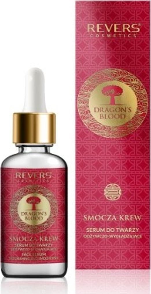 Revers REVERS Dragon`s Blood Odżywczo Wygładzające Serum do twarzy Smocza Krew 30ml