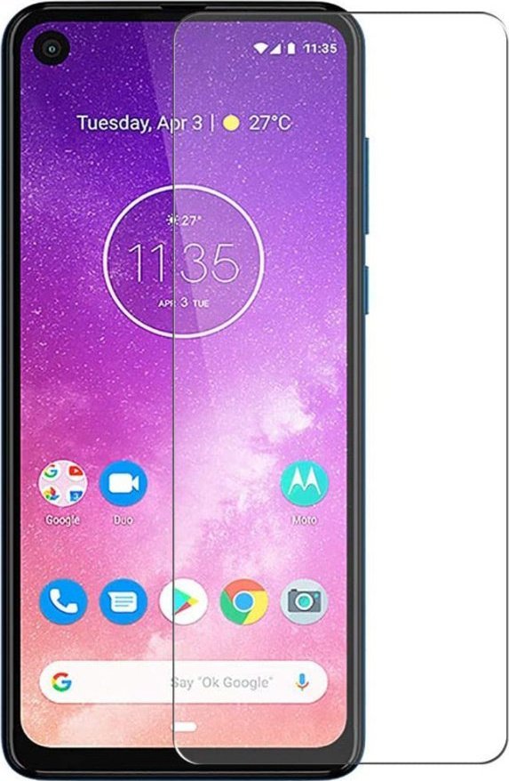 Braders Szkło Hartowane Płaskie do Motorola One Vision