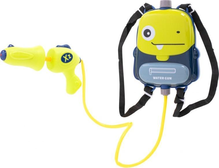 KIK Pistolet na wodę + plecak dinozaur 1000ml (CZ22329)