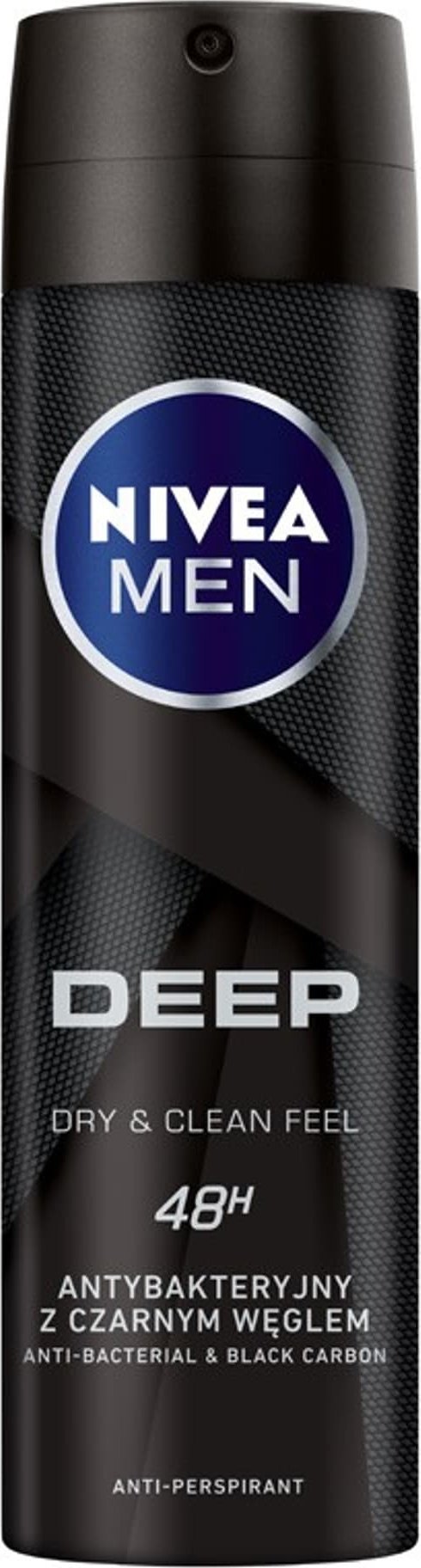Nivea MEN Antyperspirant w sprayu Deep 150 ml