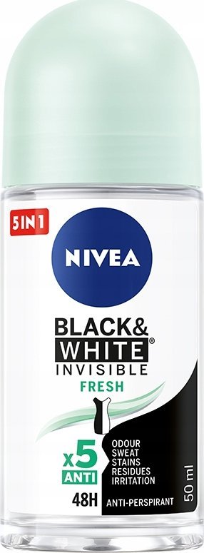 Nivea Antyperspirant B&W Fresh Roll-on 50ml