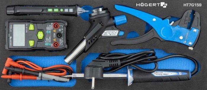 Zestaw narzędzi Airpress WKÅAD DO SZAFKI NARZÄDZIOWEJ EVA ,ZESTW 5 NARZÄDZI DLA ELEKT