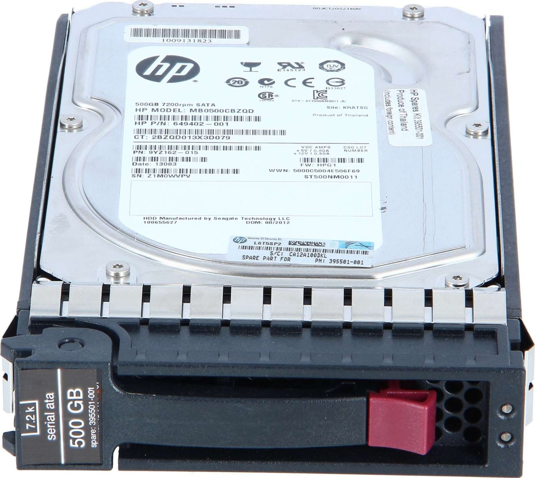Dysk serwerowy HP 500GB 3.5'' SATA III (6 Gb/s) (395501-002)