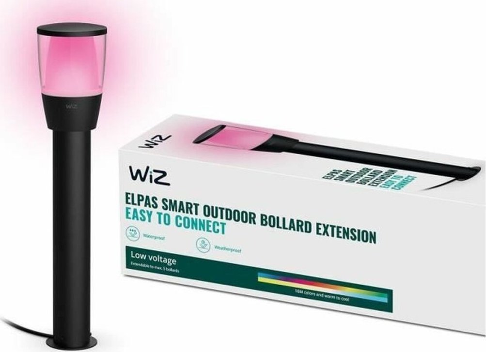 Signify WiZ Elpas Gniazdo rozszerzone. B Tunable White&Color 300lm czarny-