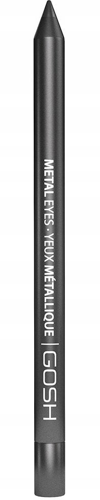 Gosh, Metal Eyes, Gel Pencil Eyeliner, 001, Hematite, 1.2 g For Women