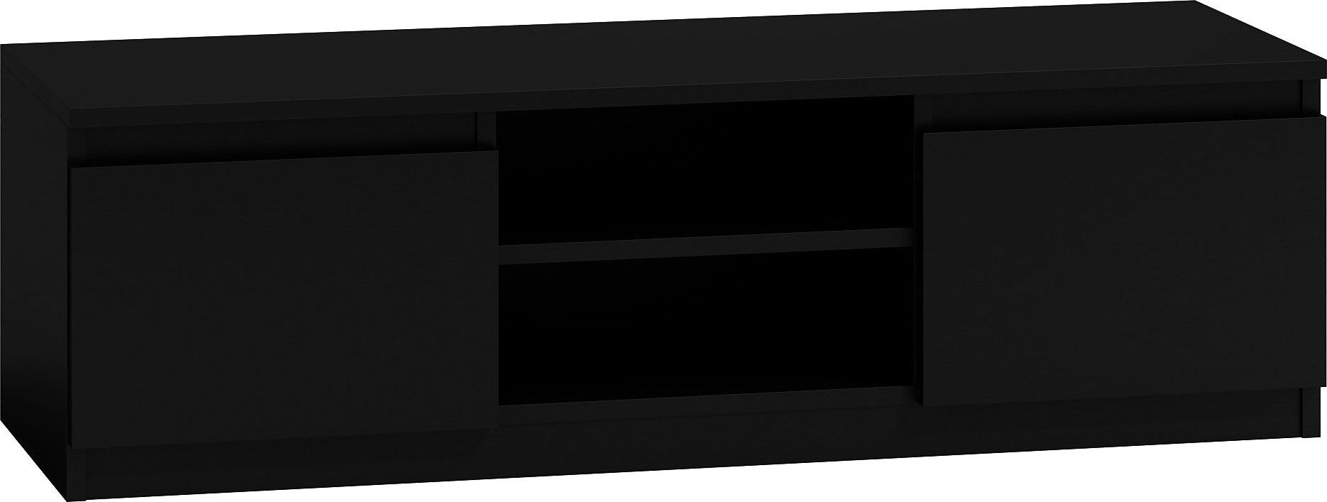 Elior Szafka RTV Verta 3X 140 cm - czarna