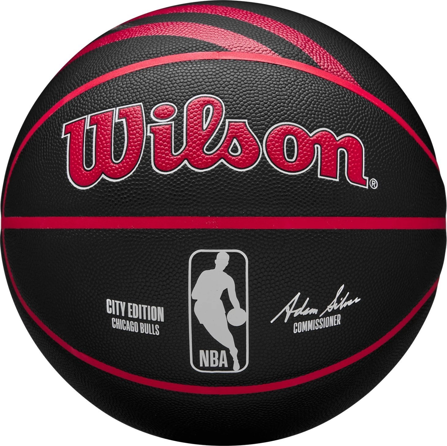 Wilson Wilson NBA Team City Collector Chicago Bulls In/Out Ball WZ4024105XB Czarne 7