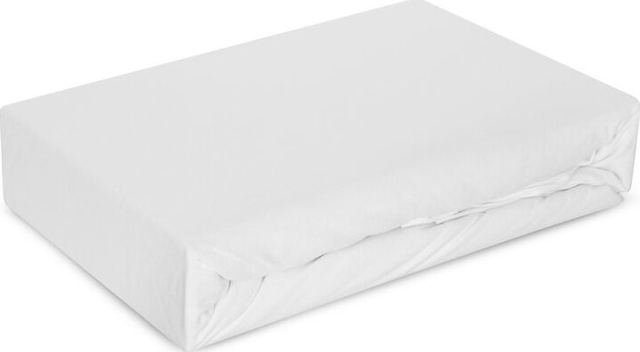 Eurofirany PRZEŚCIERADŁO Z GUMKĄ JERS4 120 X 200 X 25 CM KREMOWY