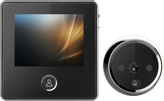 Luxury Wizjer LCD 3 dzwonek judasz wizjer do drzwi uniwersalny