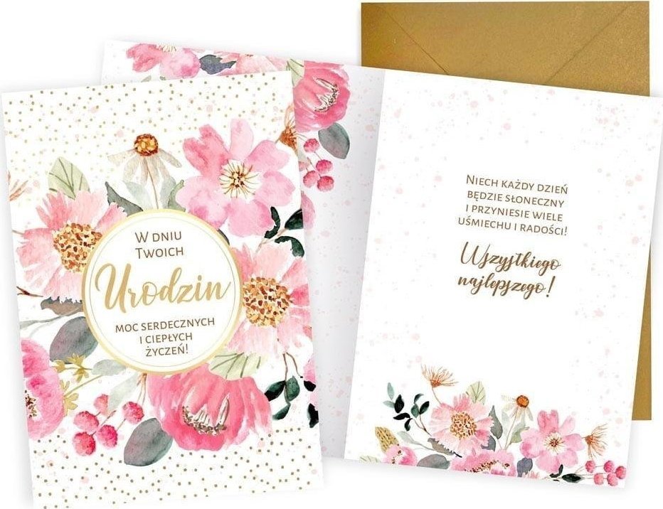 KUKARTKA Karnet Urodziny