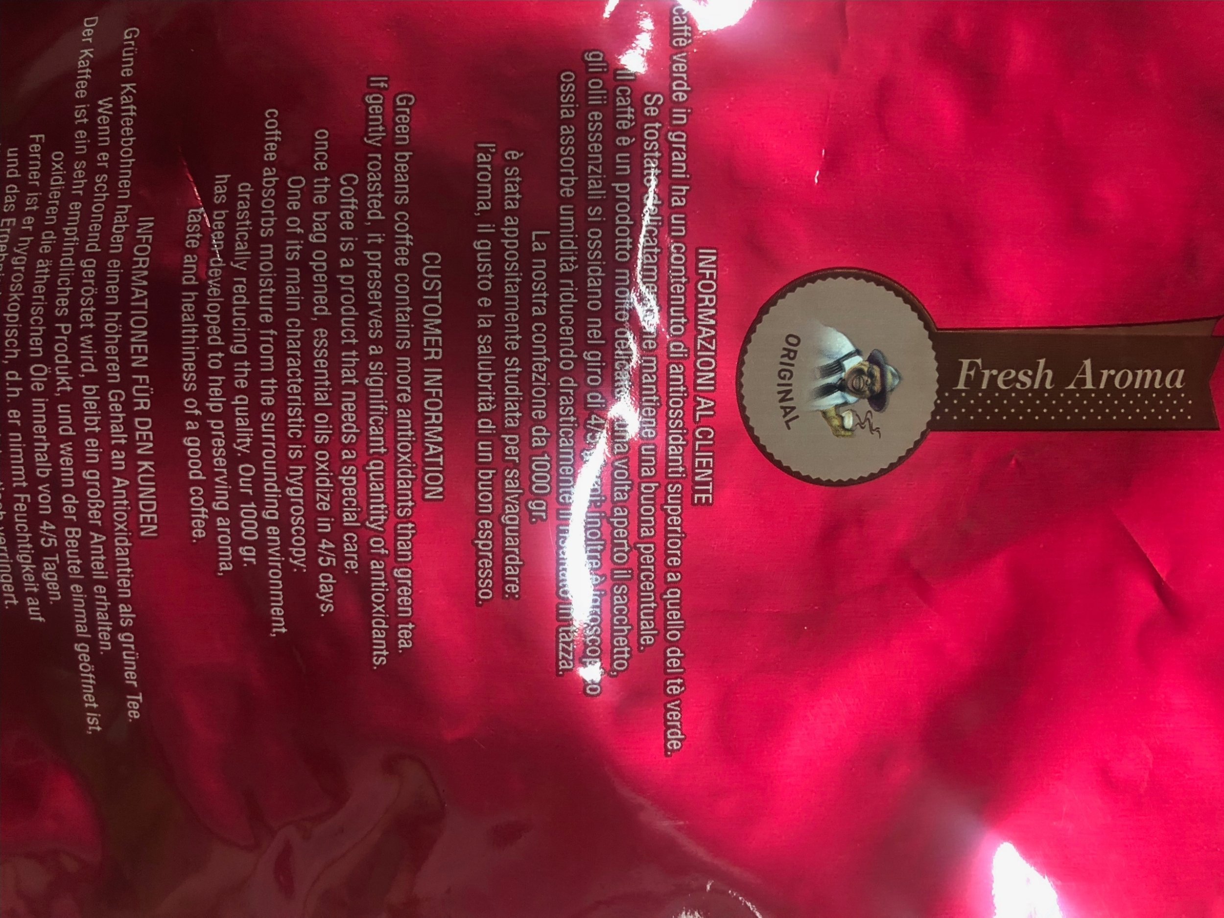 Kawa ziarnista Lucaffe Kawa ziarnista Lucaffeina Pulcinella 700g