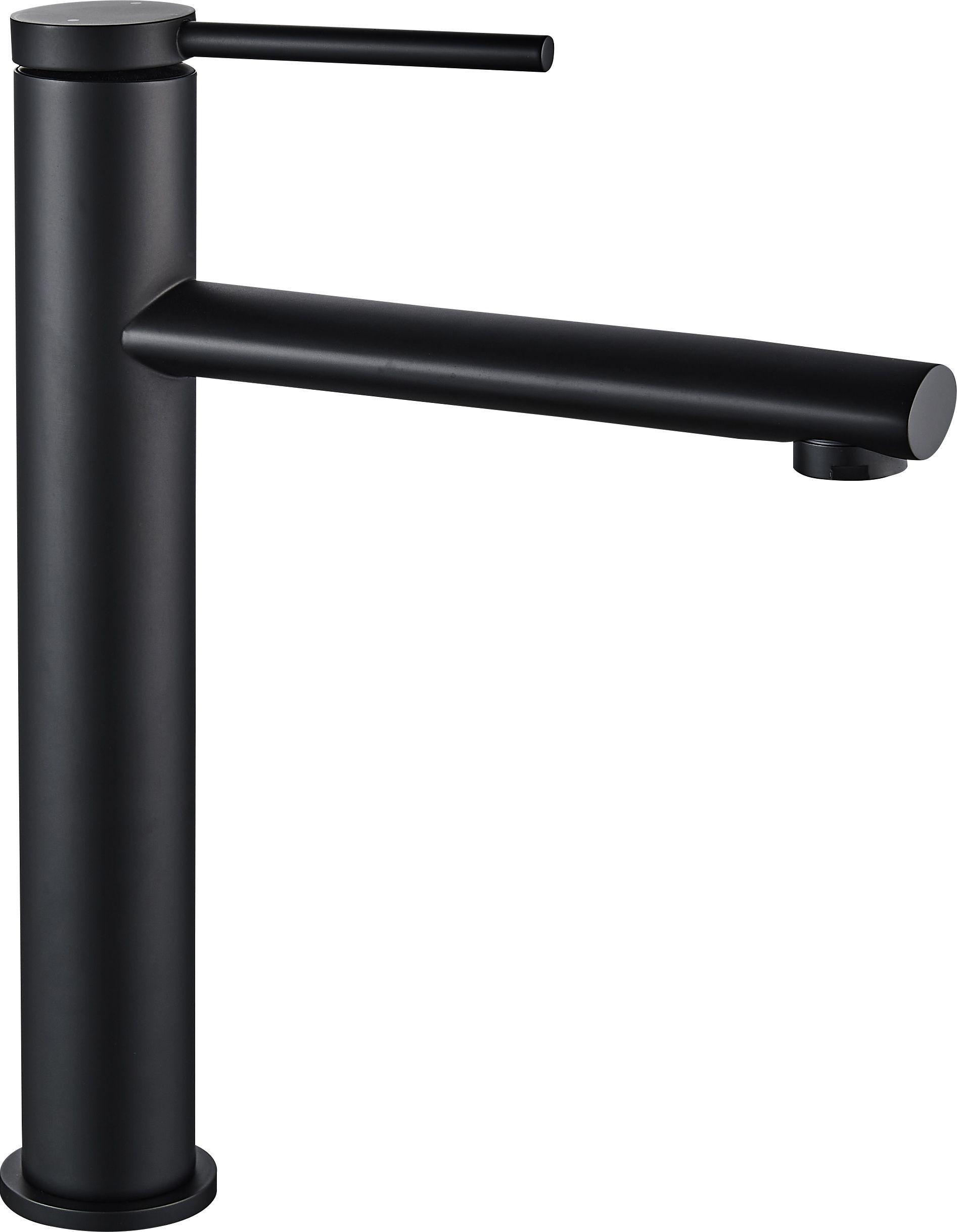 Bateria umywalkowa Rea Rea Bateria umywalkowa Rea Oval Czarna Wysoka