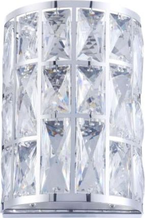 Kinkiet Maytoni Lampa ścienna transparentna Maytoni Gelid MOD184-WL-01-CH