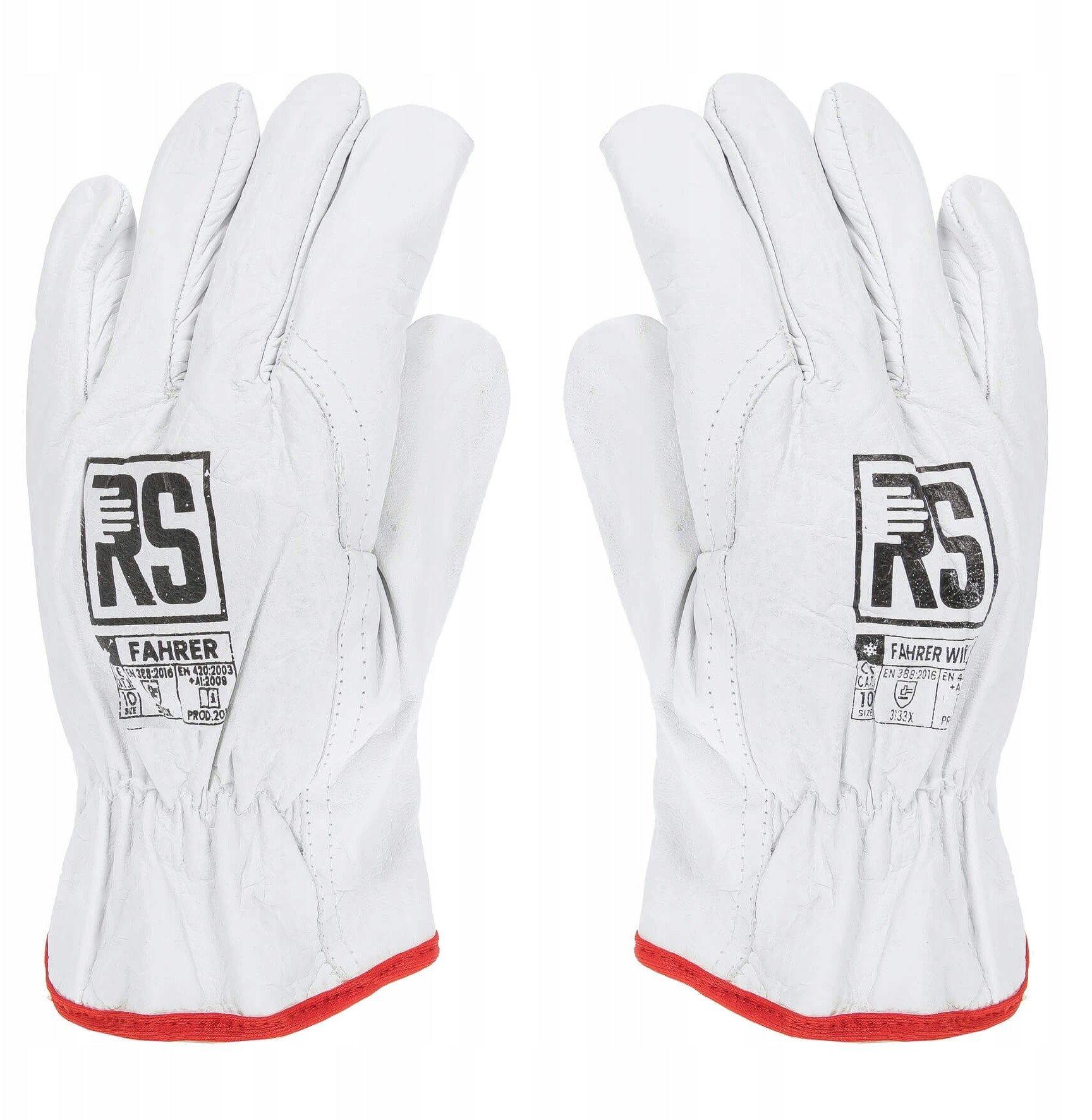 Rękawice ocieplane RS Fahrer Winter, rozm. 10, białe