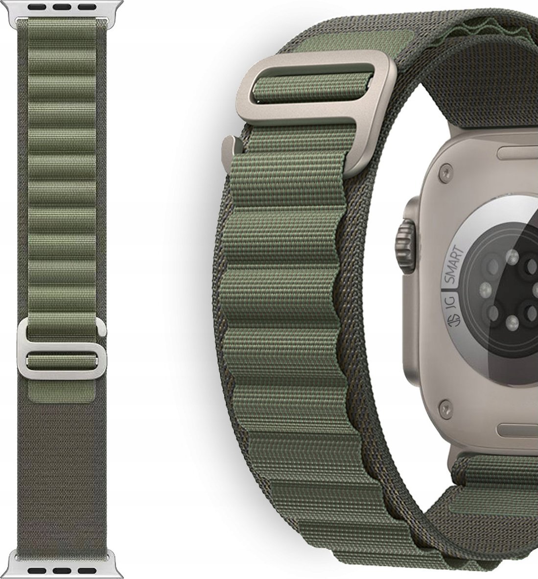 PASEK NYLONOWY do APPLE WATCH 2 3 4 5 6 7 8 9 SE ULTRA 42mm 44mm 45mm 49mm