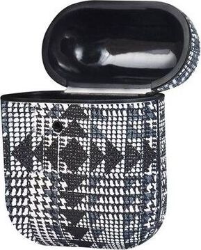 TerraTec Etui ochronne AirBox Fabric Grain 3 do AirPods czarno-białe