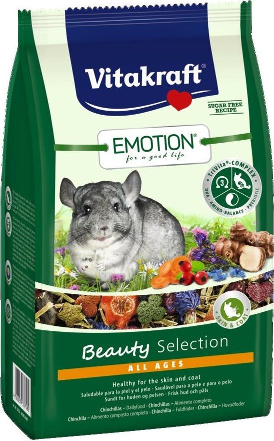 Vitakraft Emotion Functional Beauty dla szynszyli 600g