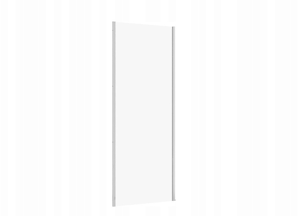 Cersanit S932-131 ŚCIANKA KABINY PRYSZNICOWEJ LARGA CHROM 80X195 SZKŁO TRANS. // KNC.ŚĆ-LARGA-80X195-TR