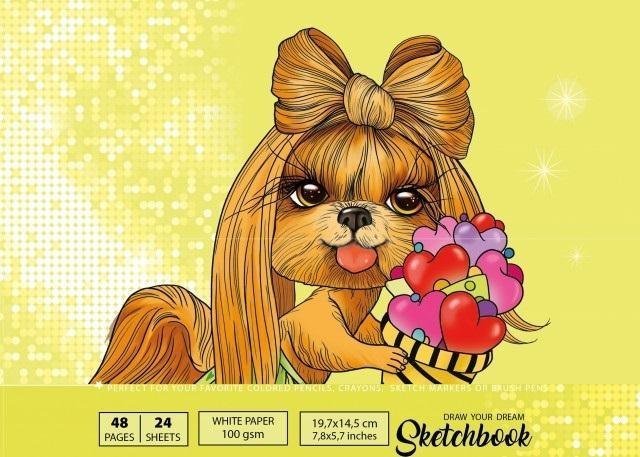 Fresh Szkicownik 197x145/48K 100g TW FRESH