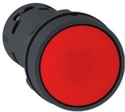 Schneider Electric Przycisk sterowniczy 22mm czerwony z samopowrotem - XB7NA42