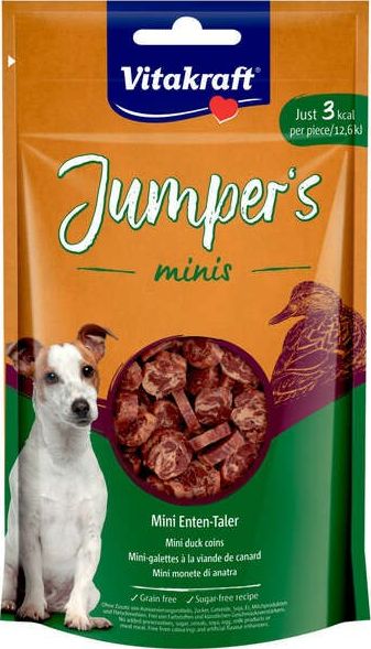 Vitakraft VITAKRAFT PIES JUMPERS MINIS COINS 80g KURCZAK