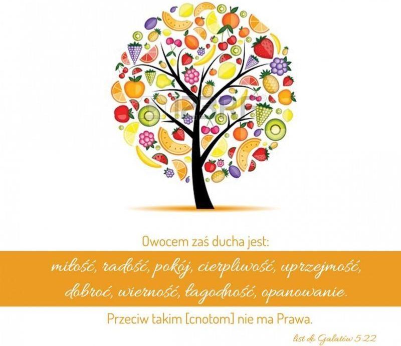 Szaron Podstawka korkowa - Owocem zaś Ducha są - 225898