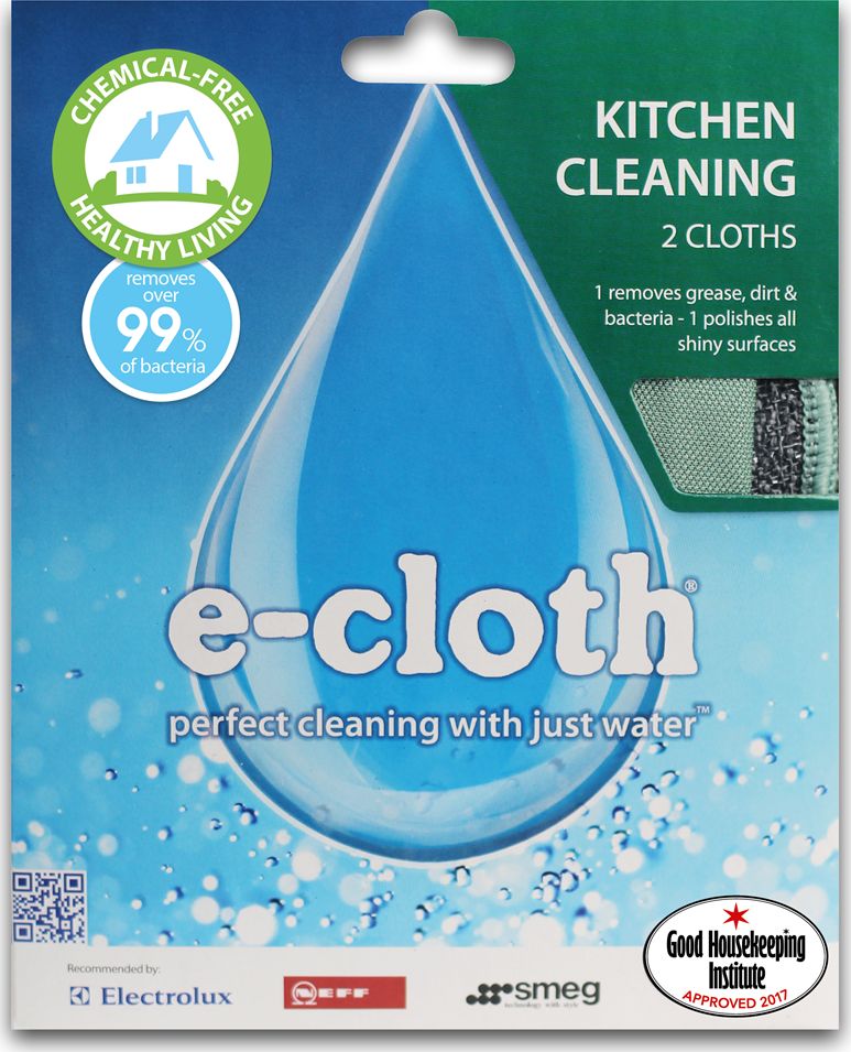 E-cloth E-cloth zestaw ciereczek do kuchni i do szka - komplet 2 sztuki AP1 E20003