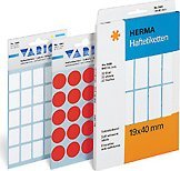 Herma HERMA Vielzwecketiketten/Farbpunkte  13mm rund leuchtrot