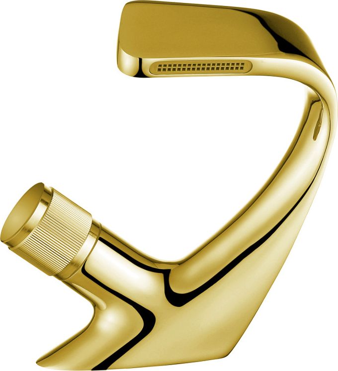 Bateria umywalkowa Mexen Cardo stojąca złoty