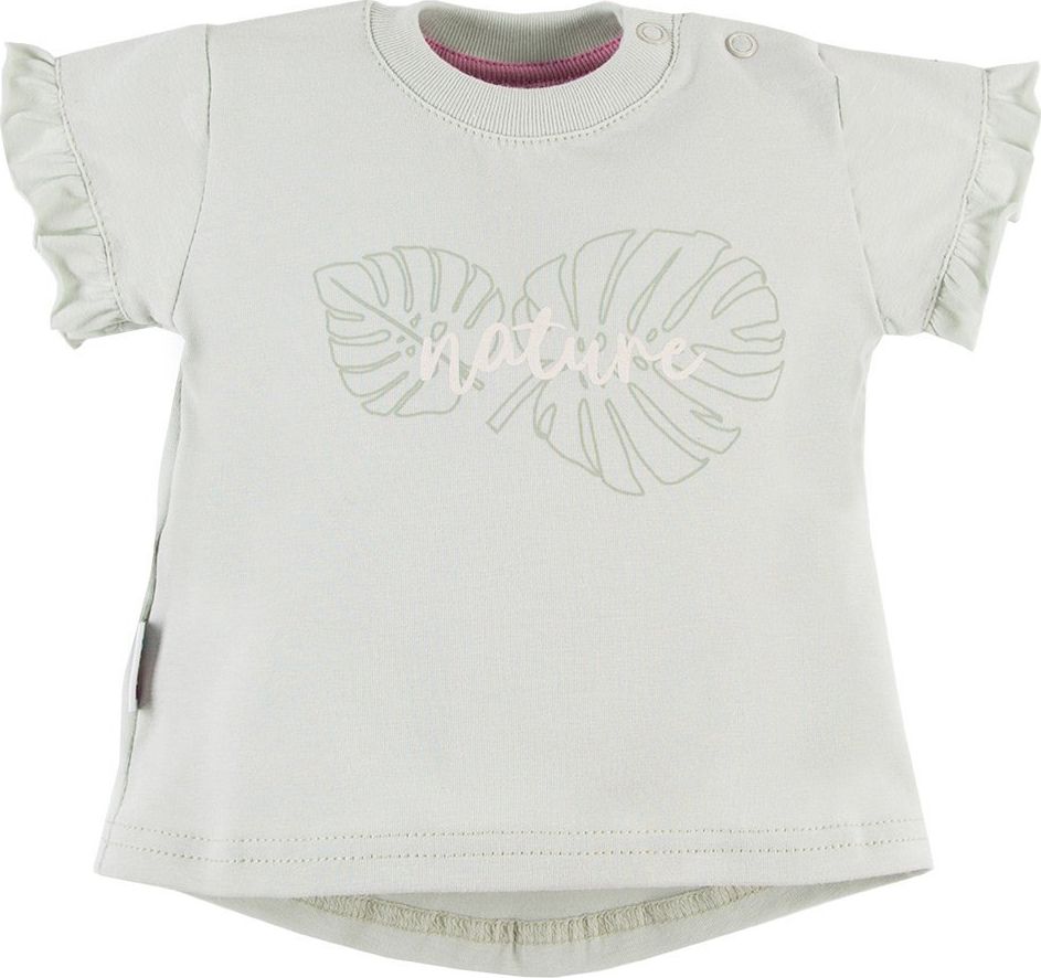 Ewa Klucze koszulka z krótkim rękawem dla dziewczynki Natural Ewa Klucze Eevi 74