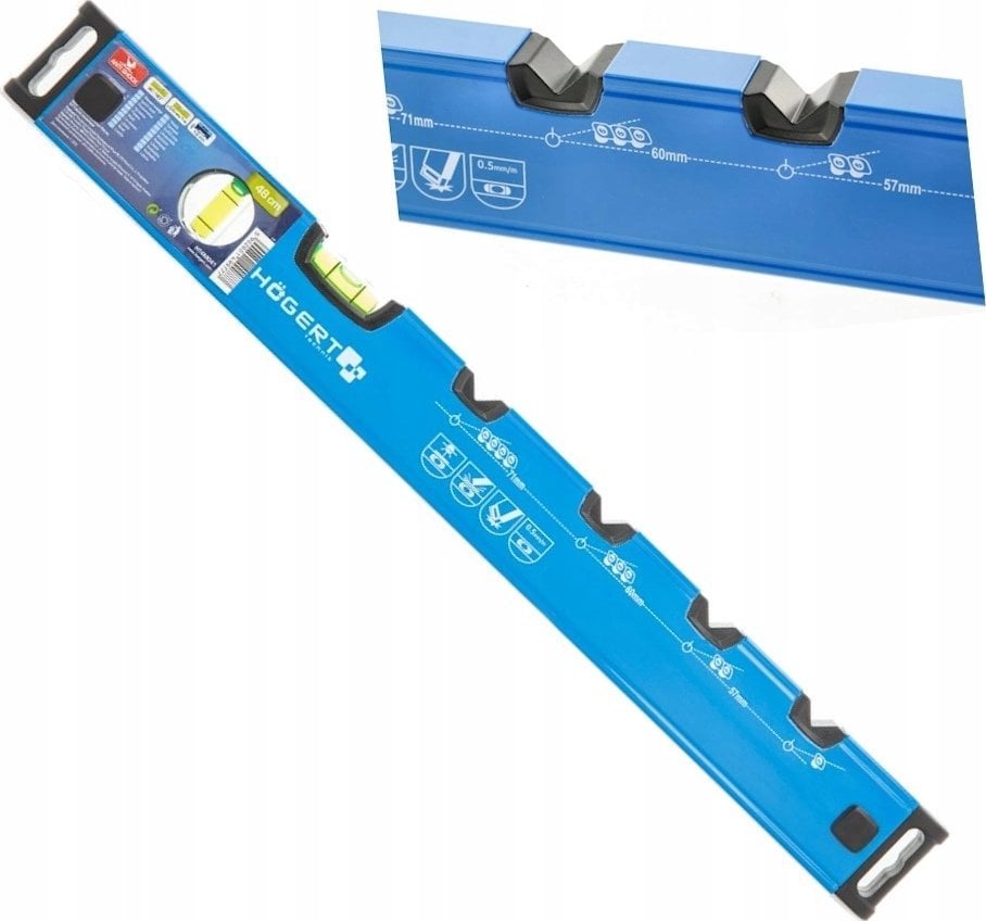 Högert Technik HOGERT POZIOMNICA DLA ELEKTRYKA 480mm