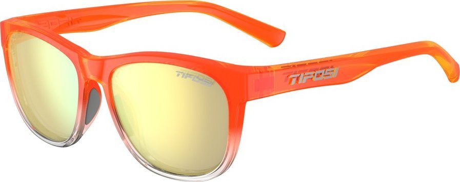 TIFOSI Okulary TIFOSI SWANK orange rush (1 szkło Smoke Yellow xx % transmisja światła) (NEW 2024)