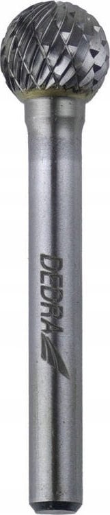 Dedra Frez trzpieniowy kulisty D12x10mm, trzpień 6mm