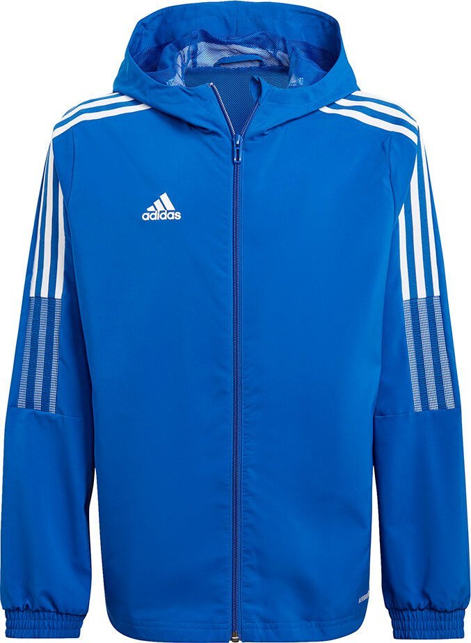 Adidas Kurtka dla dzieci adidas Tiro 21 Windbreaker Youth niebieska GP4978 128cm