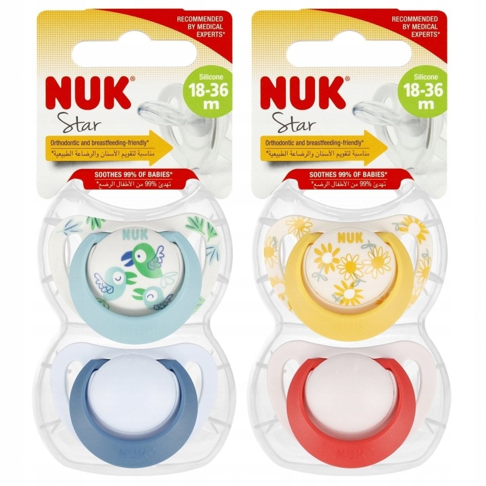 NUK NUK SMOCZEK USP 2EL 18-36M STAR 10739734 1/6