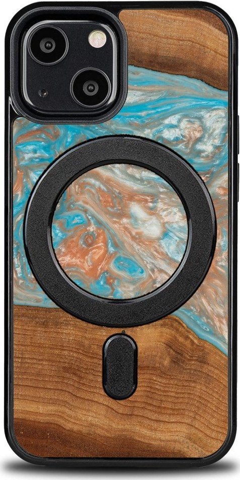BeWood Etui Bewood Unique na iPhone 13 Mini - Planets - Saturn z MagSafe