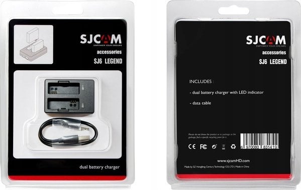 Ładowarka do aparatu SJCAM SJCAM - ŁADOWARKA DUAL SJ9 / SJ10