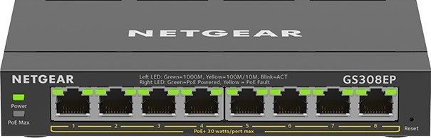 SwitchNETGEARGS308EP-100PES