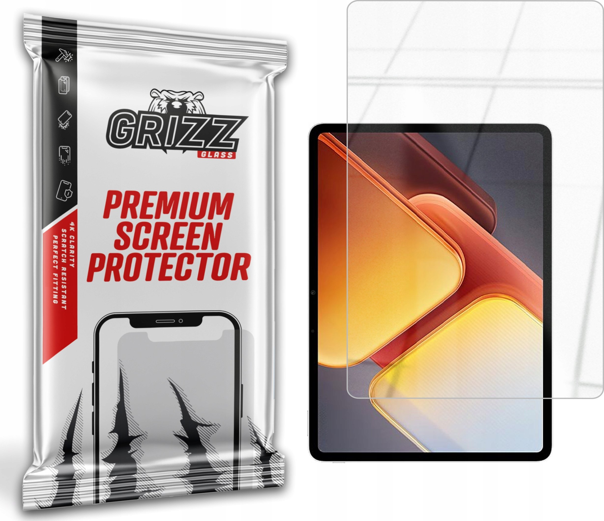 GrizzGlass Szkło hybrydowe GrizzGlass HybridGlass do Vivo IQOO Pad 2