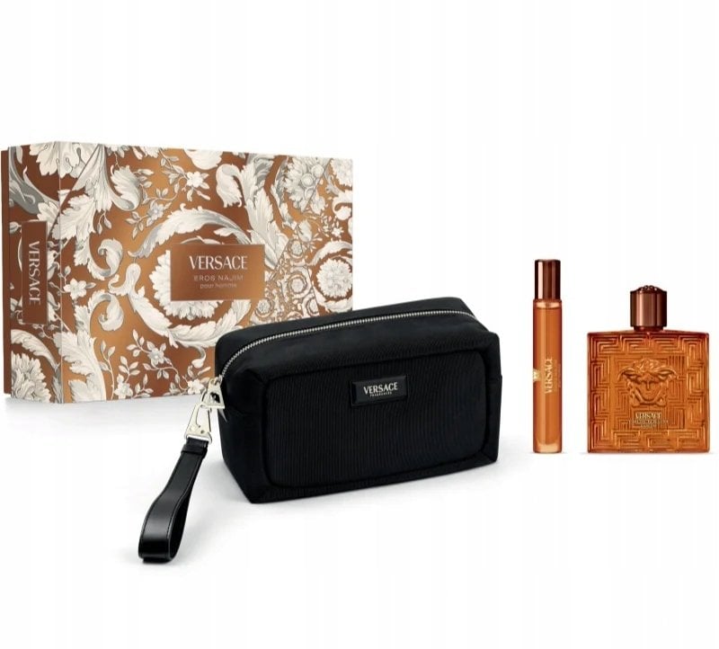 Versace Zestaw prezentowy Najim dla mężczyzn (PP perfumy, 100 ml + PP miniatura, 10 ml + kosmetyczka)
