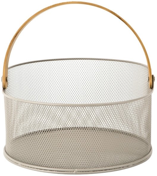 Kosz na owoce szary Husla