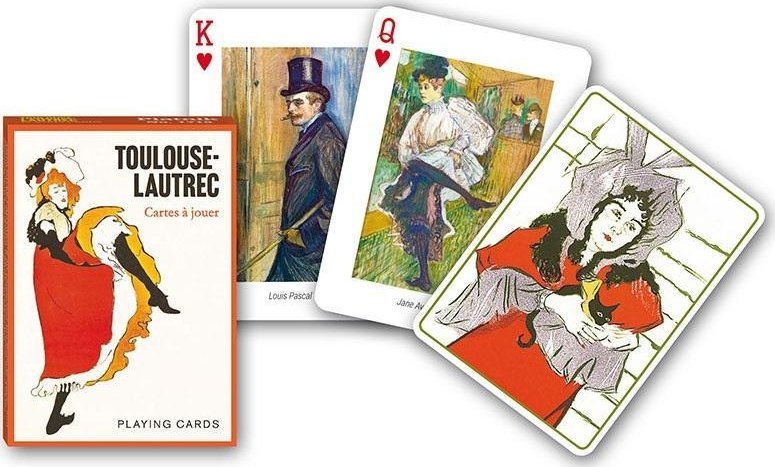Karty poj. international Toulouse-Lautrec PIATNIK